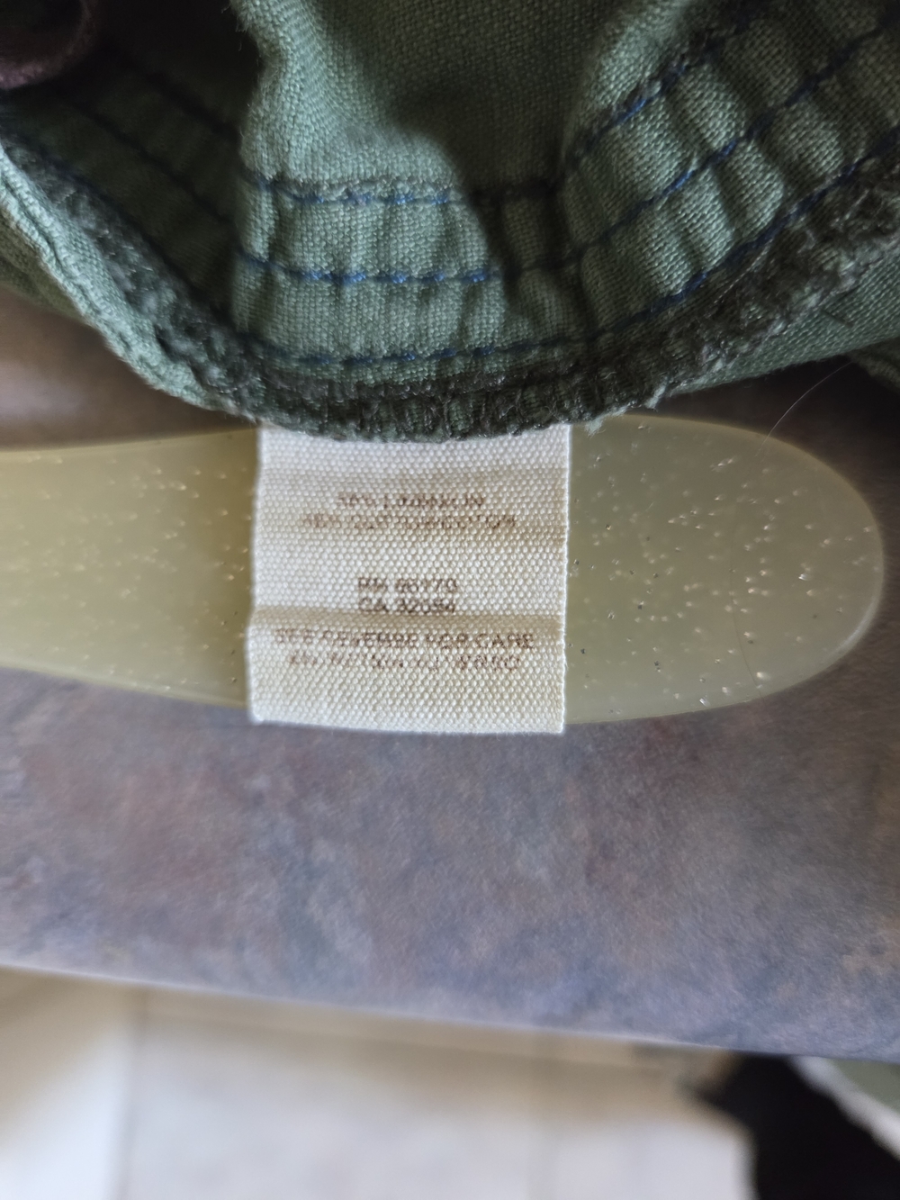 Free People Olive Green Wide-Leg Cargo Pants - Picture 6 of 11
